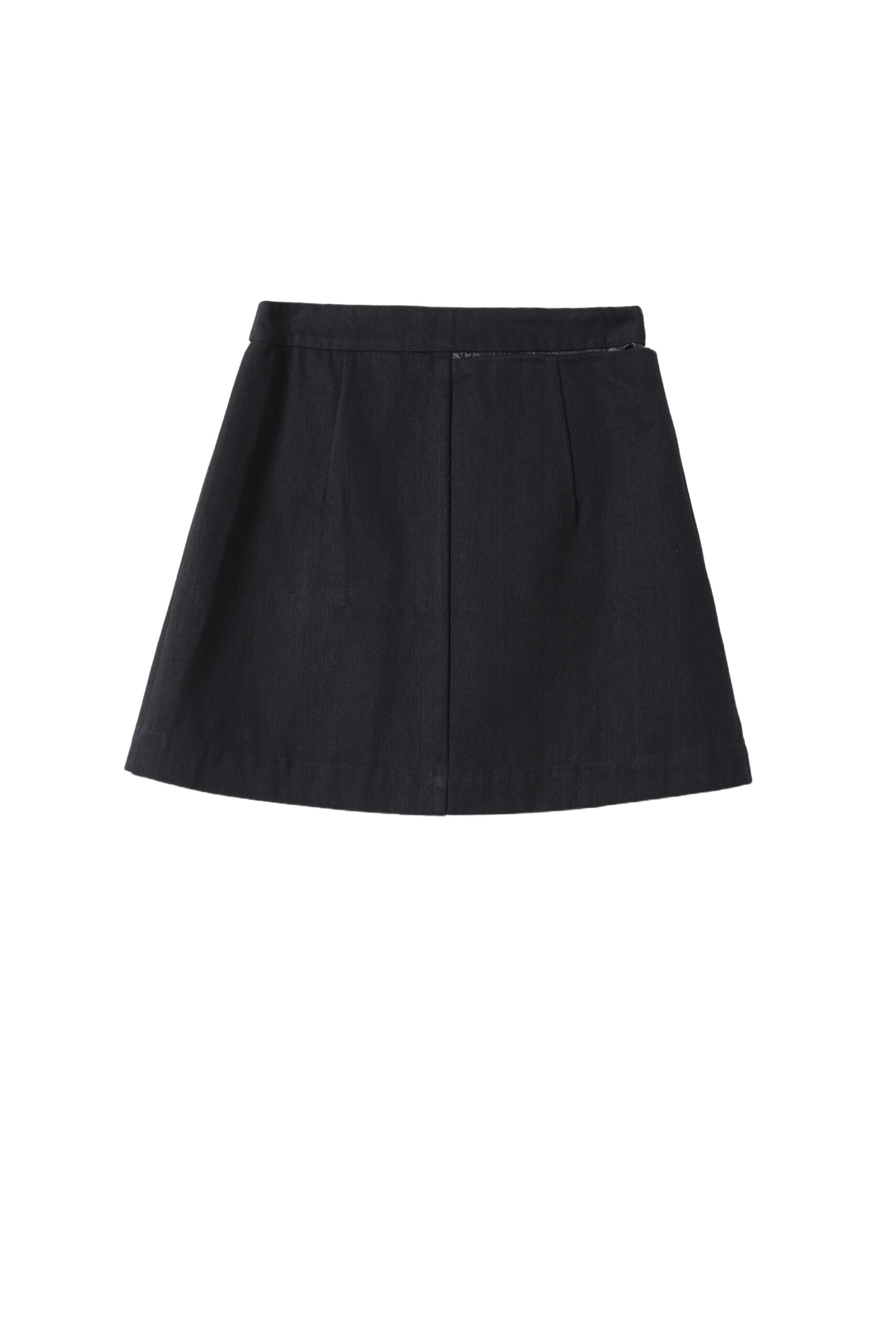 Asymmetry Inside Out Pleats Miniskirt - Image 2